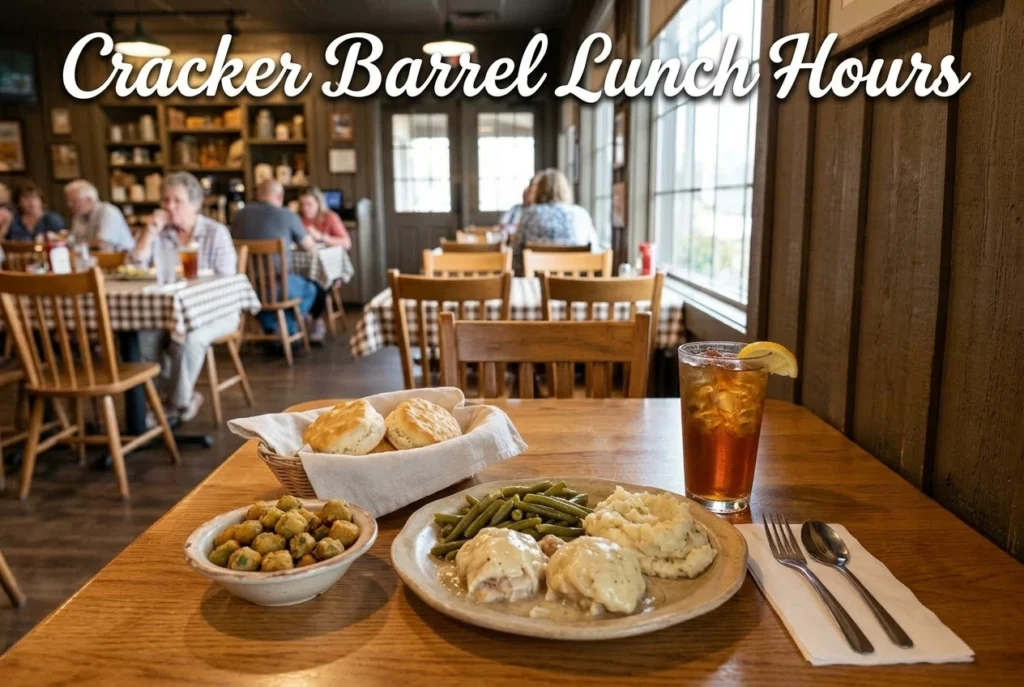 Cracker Barrel Lunch Hours