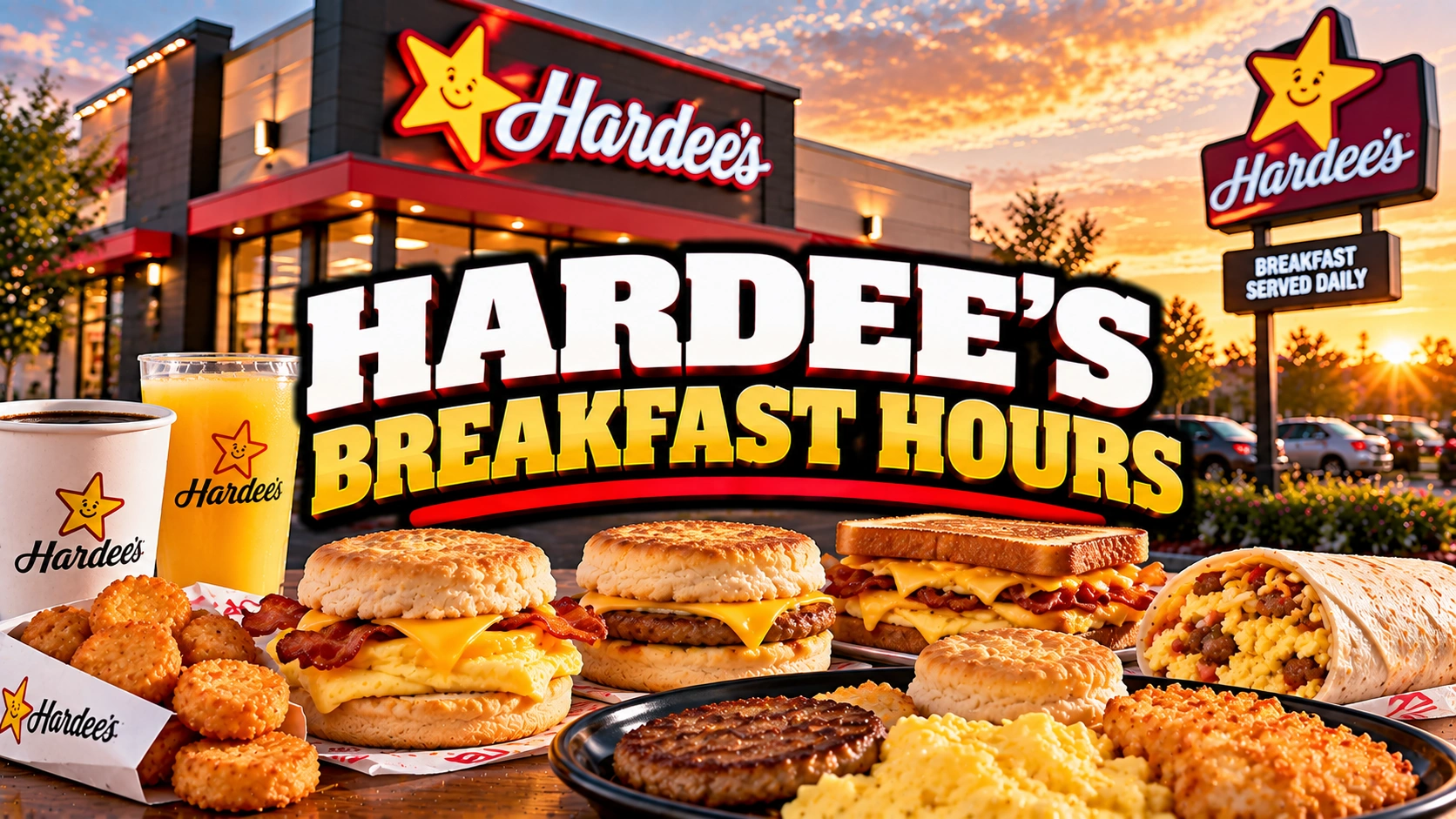 Hardee’s Breakfast Hours