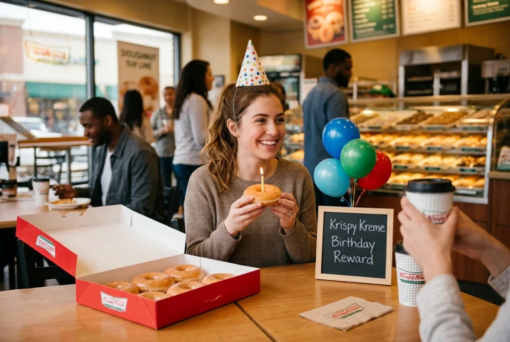 Krispy Kreme Birthday Reward