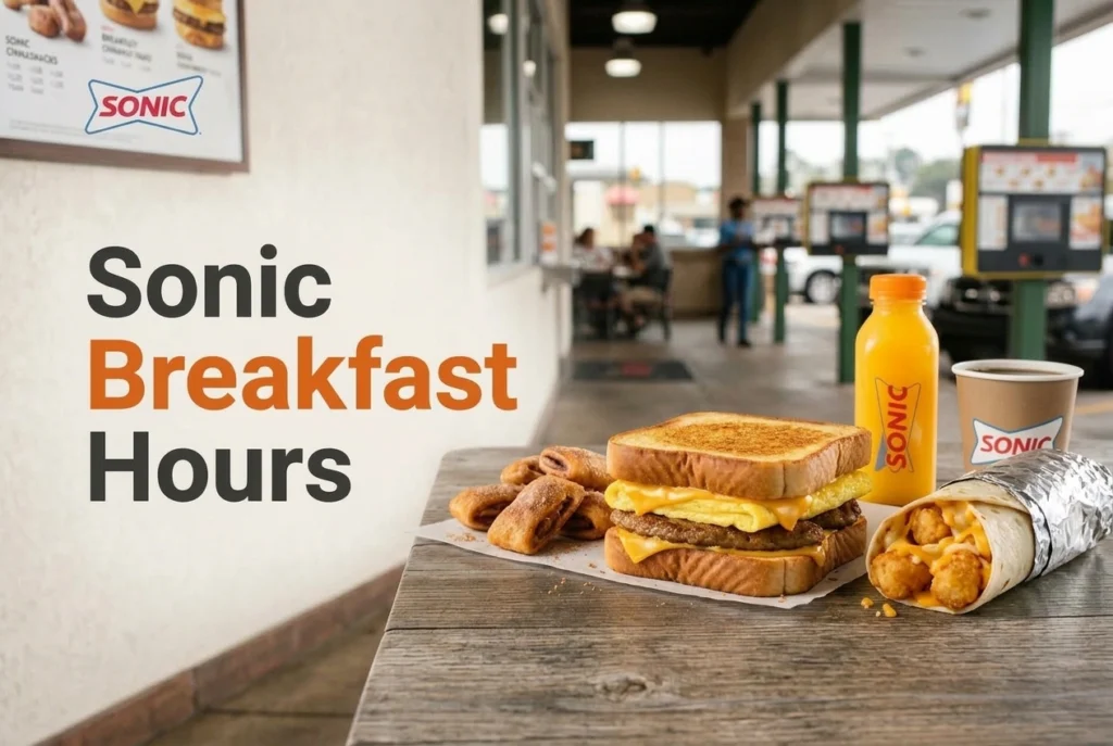 Sonic Breakfast Hours
