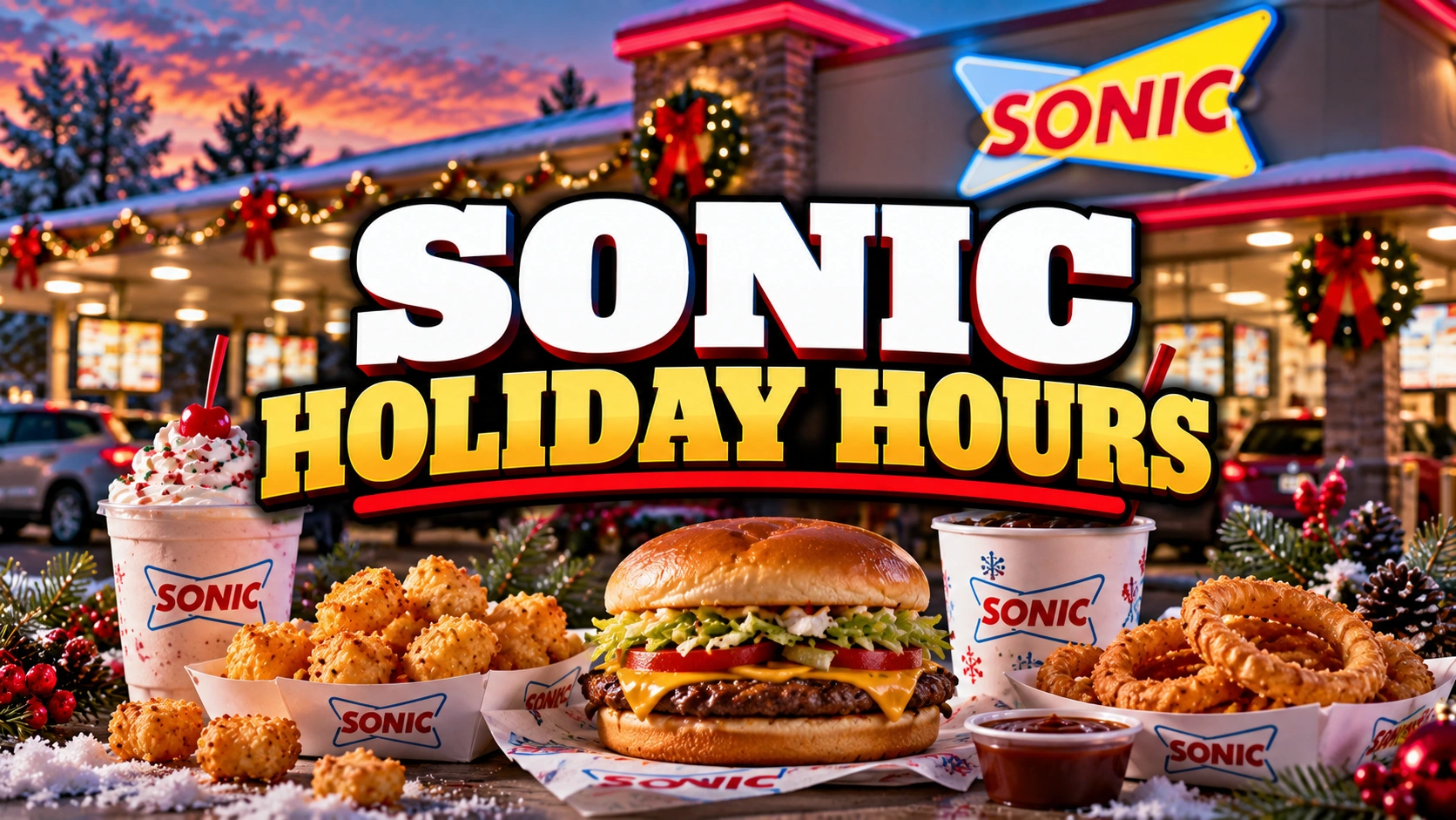 Sonic Holiday Hours