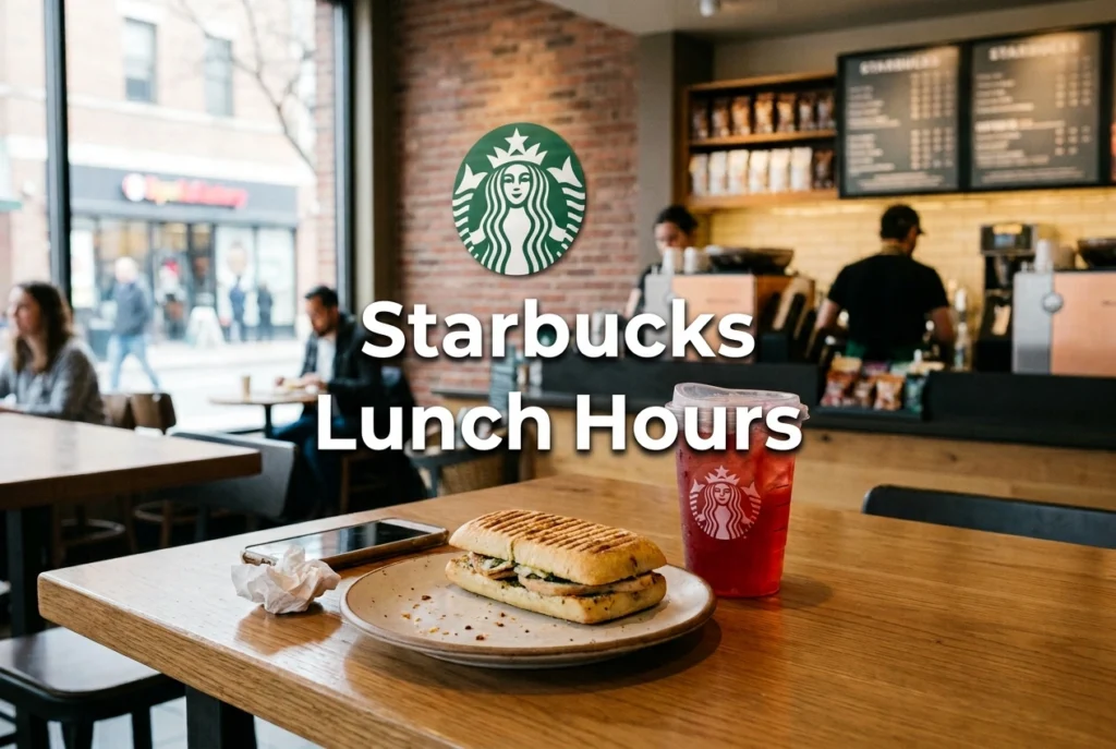 Starbucks Lunch Hours