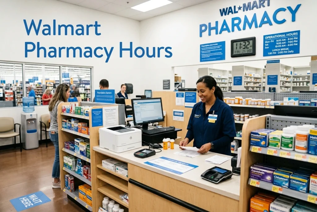Walmart Pharmacy Hours  