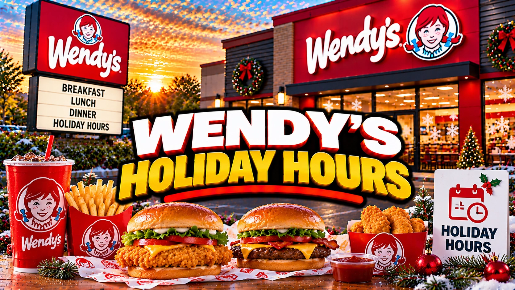 Wendy’s Holiday Hours