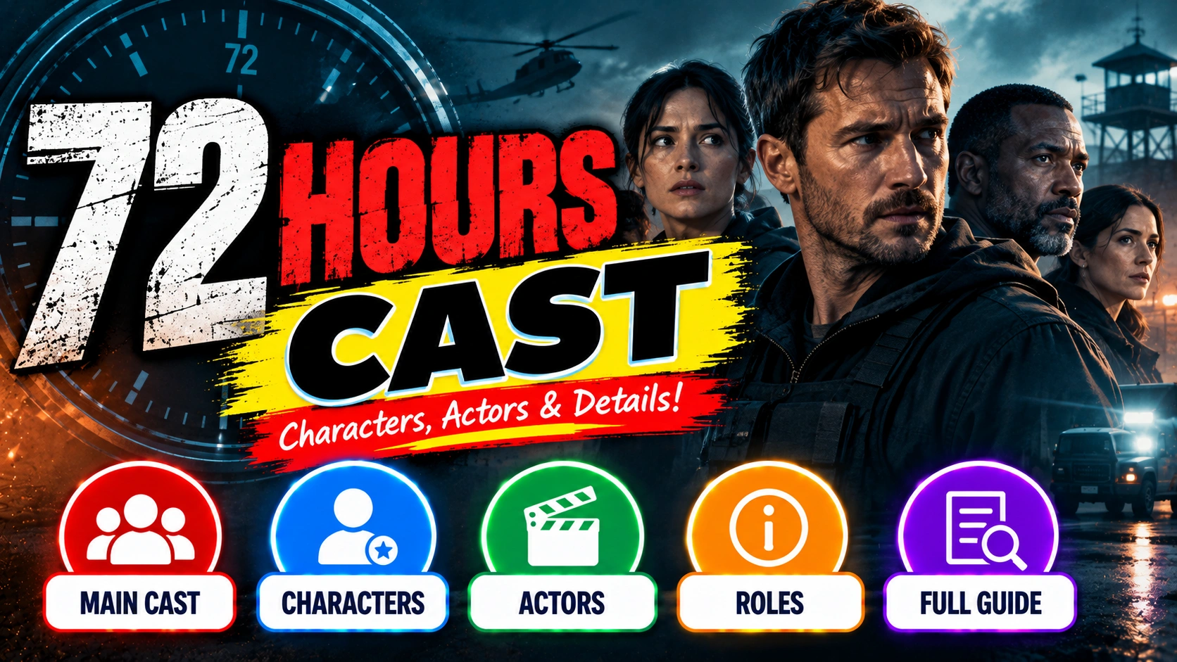 72 Hours Cast