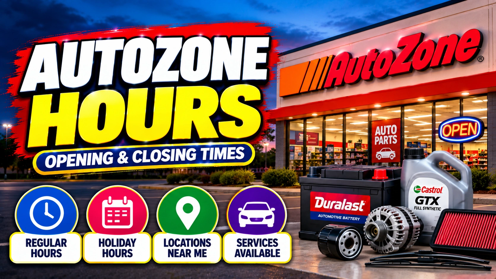 AutoZone Hours