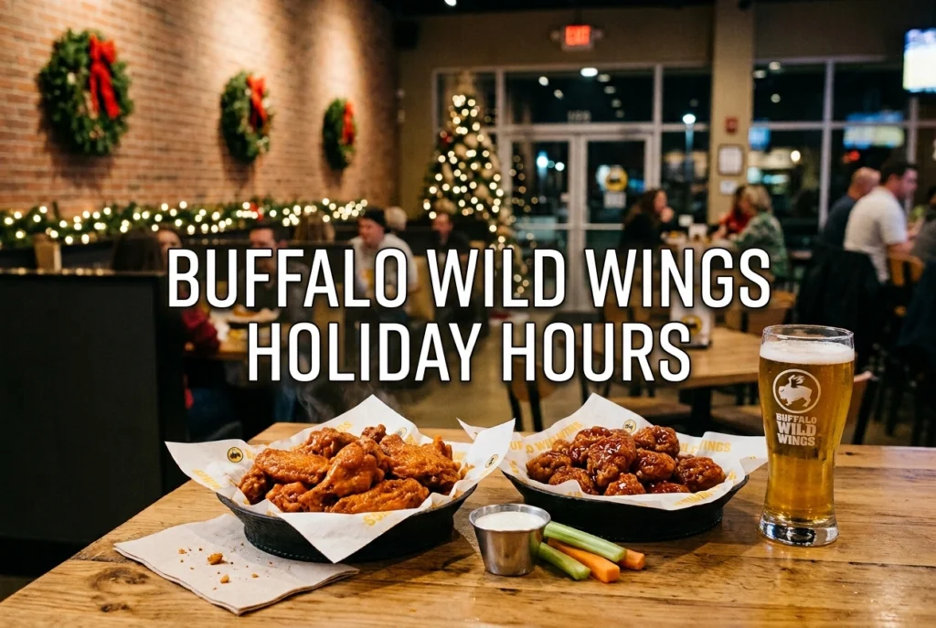 Buffalo Wild Wings Holiday Hours