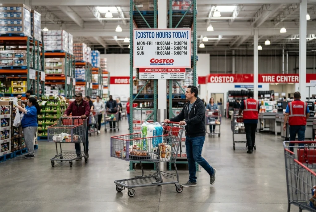 Costco Hours Today