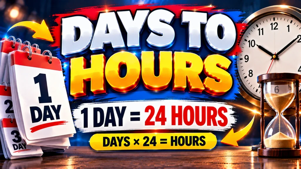 Days to Hours