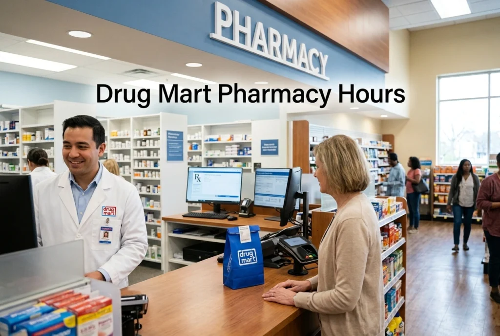 Drug Mart Pharmacy Hours