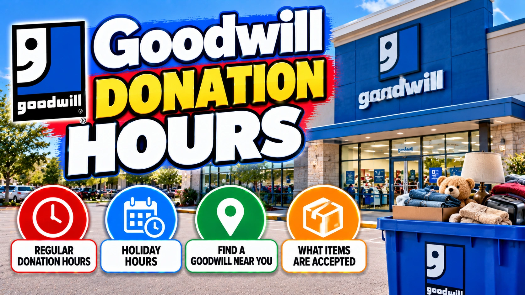 Goodwill Donation Hours