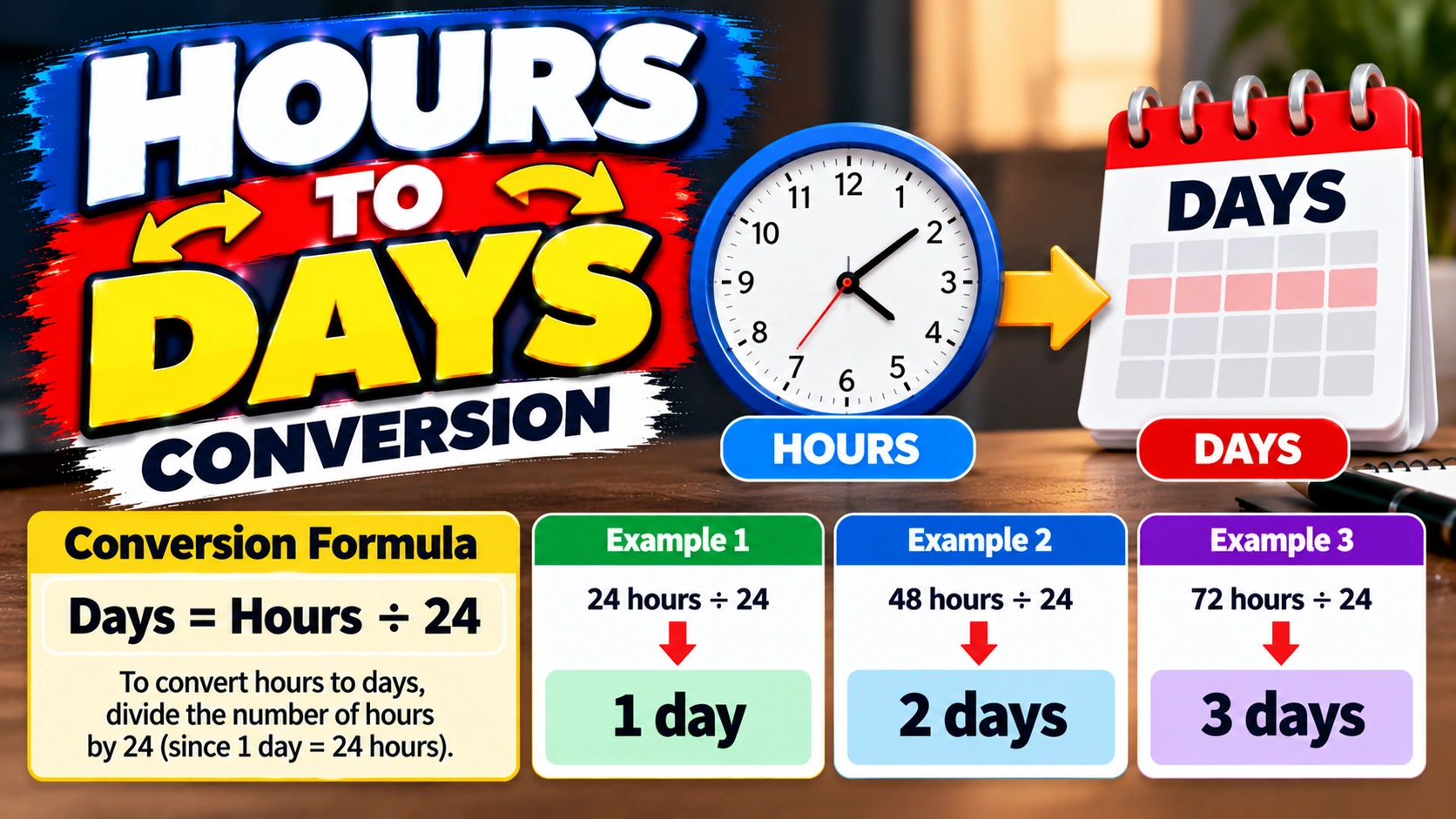Hours to Days Conversion