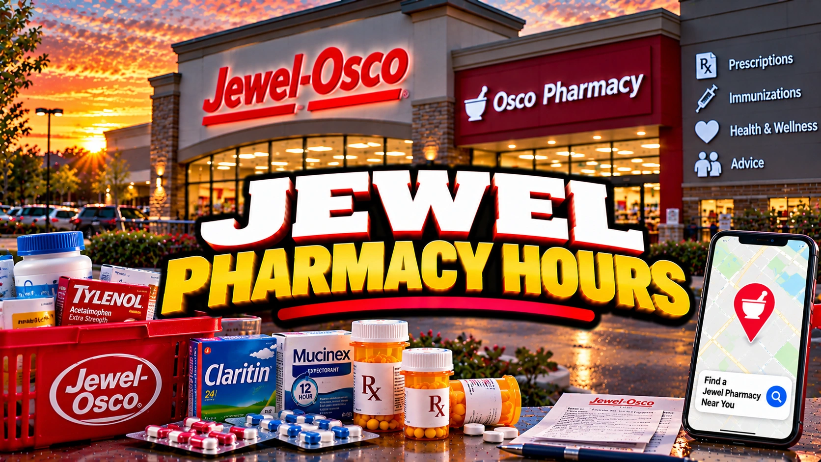 Jewel Pharmacy Hours