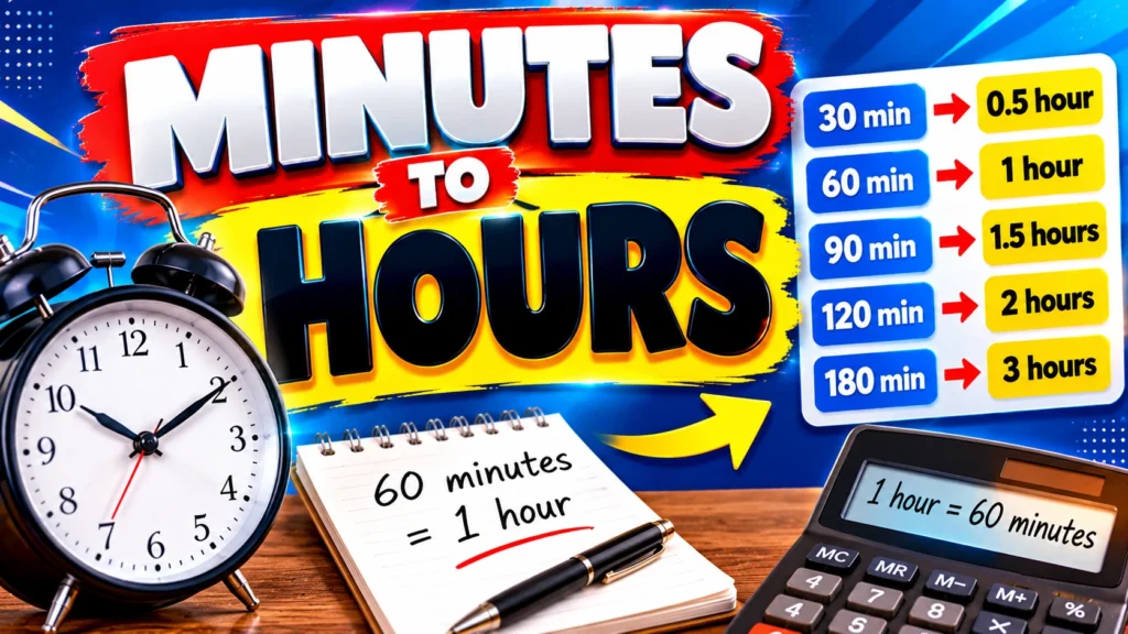 Minutes to Hours