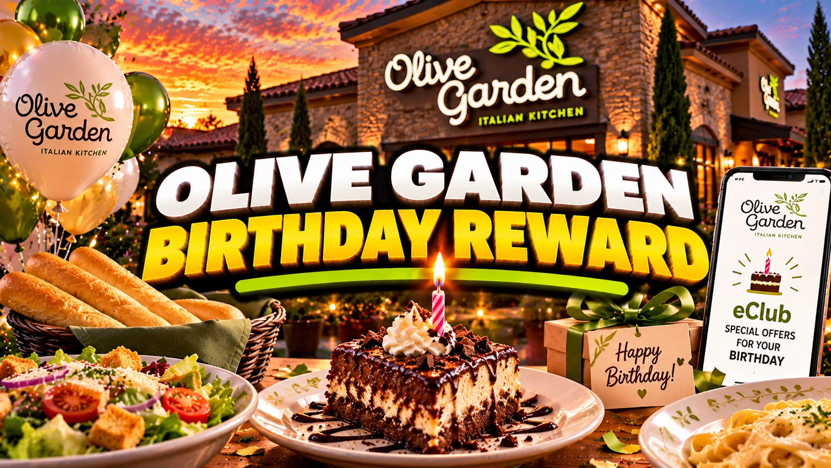 Olive Garden Birthday Reward