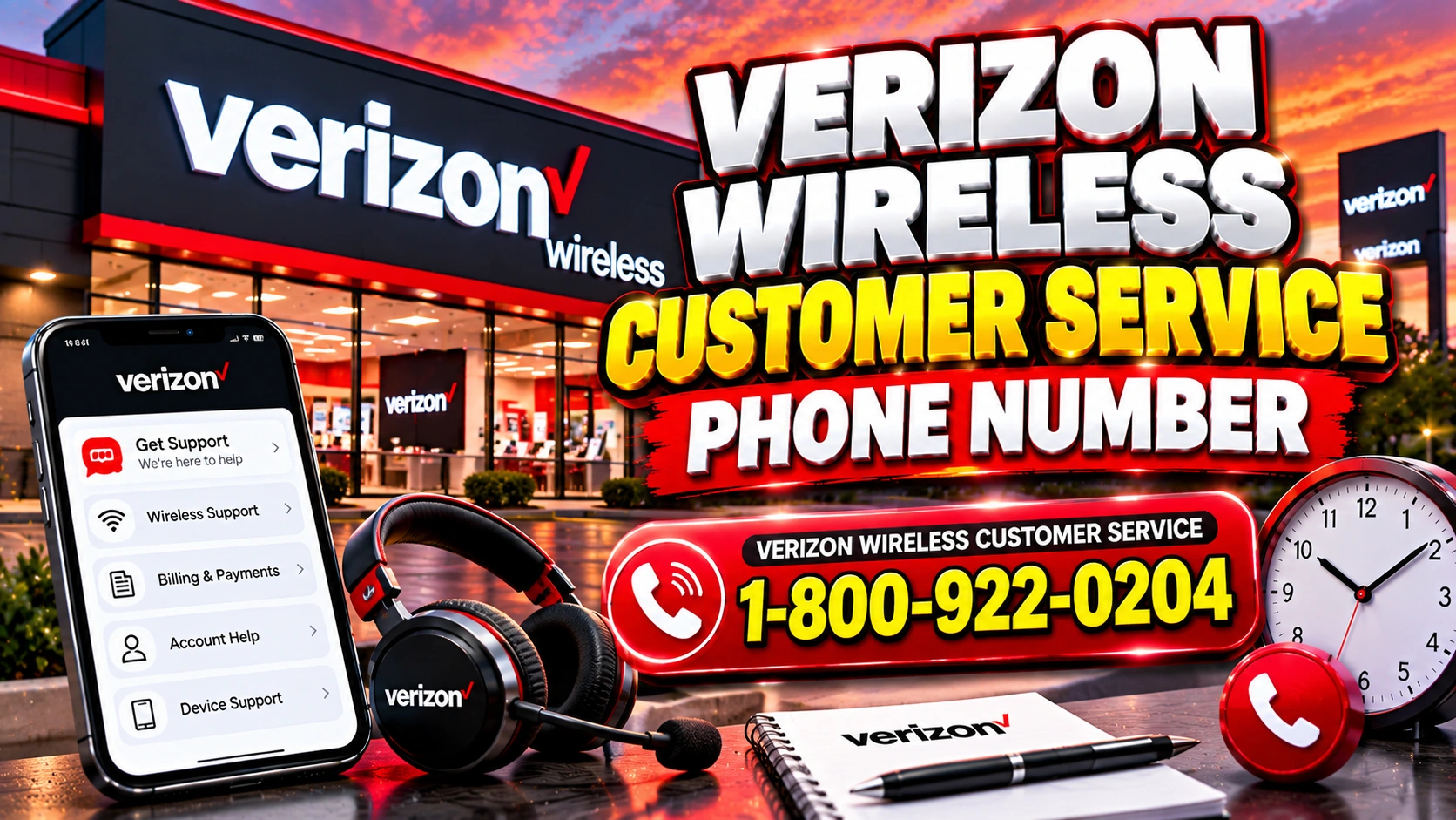 Verizon Wireless Customer Service Phone Number