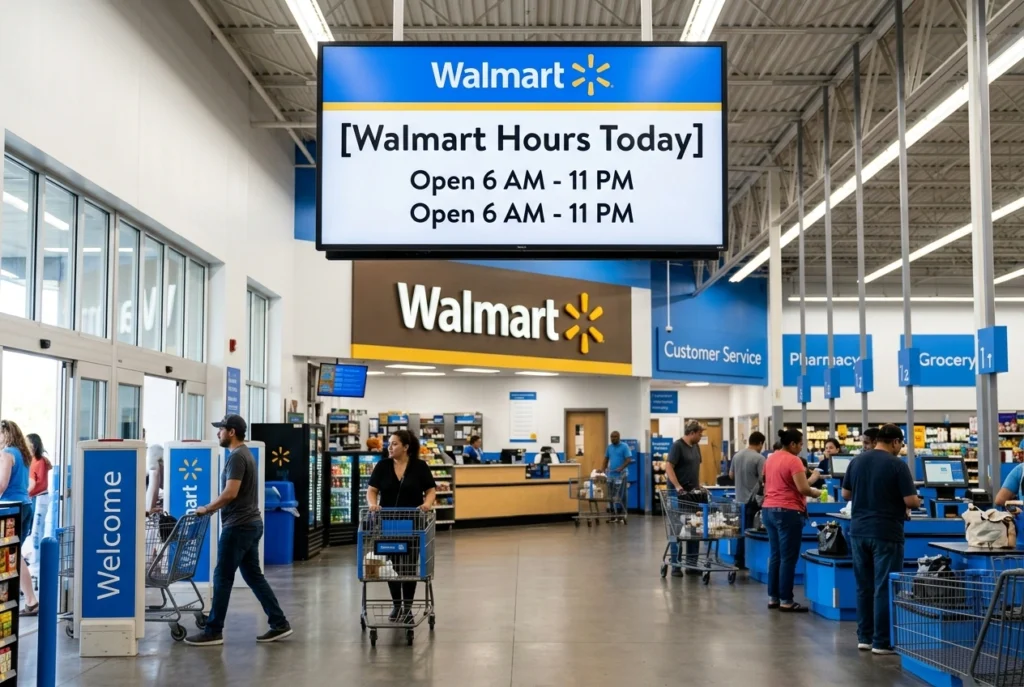 Walmart Hours Today